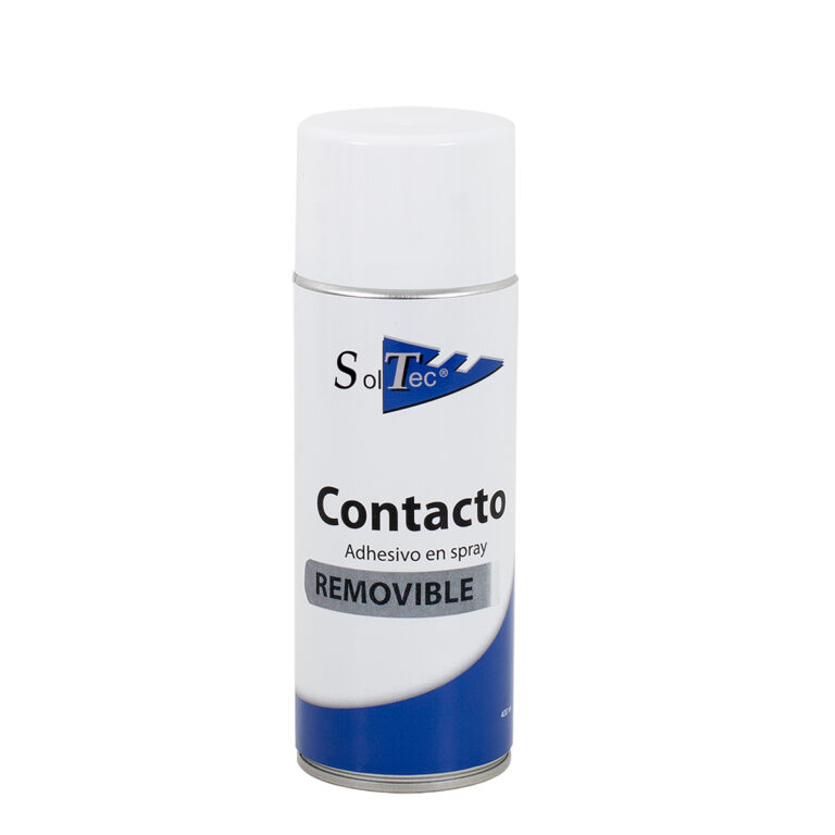 Adhesivo Contac Spray removible Soltec industria construccion pegar