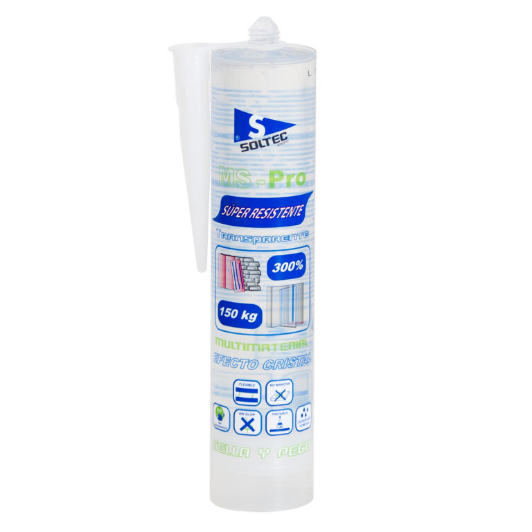 Adhesivo-sellador MS-Pro profesional industria construccion cristal
