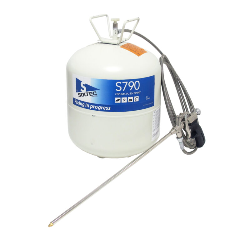 Espuma S790 canister pegado EPS XPS lana mineral SATE industria y construcción